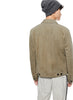 Suede Trucker Jacket (Sage)-2