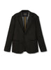 Waxed Suede Blazer-0