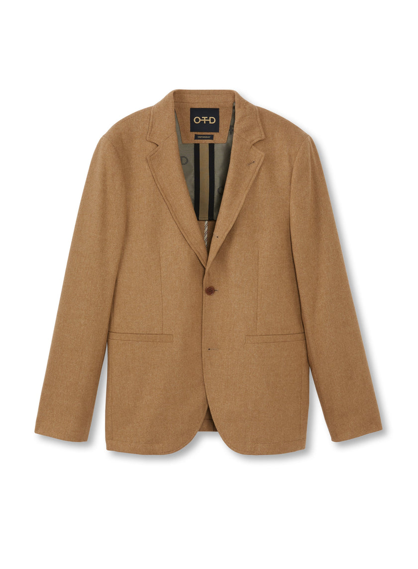 Wool-Blend Blazer-0