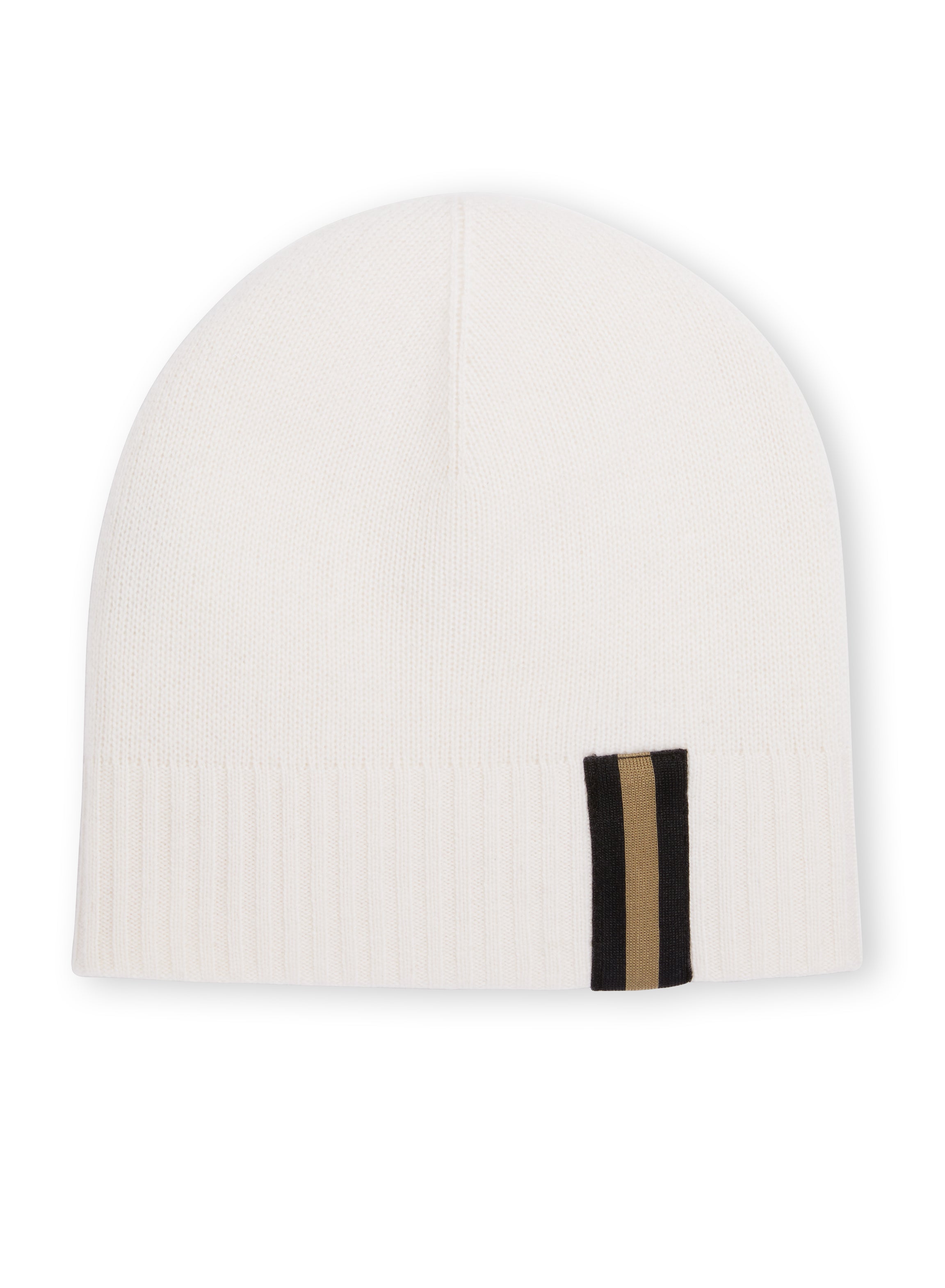 Cashmere Blend Beanie (Ivory)-0