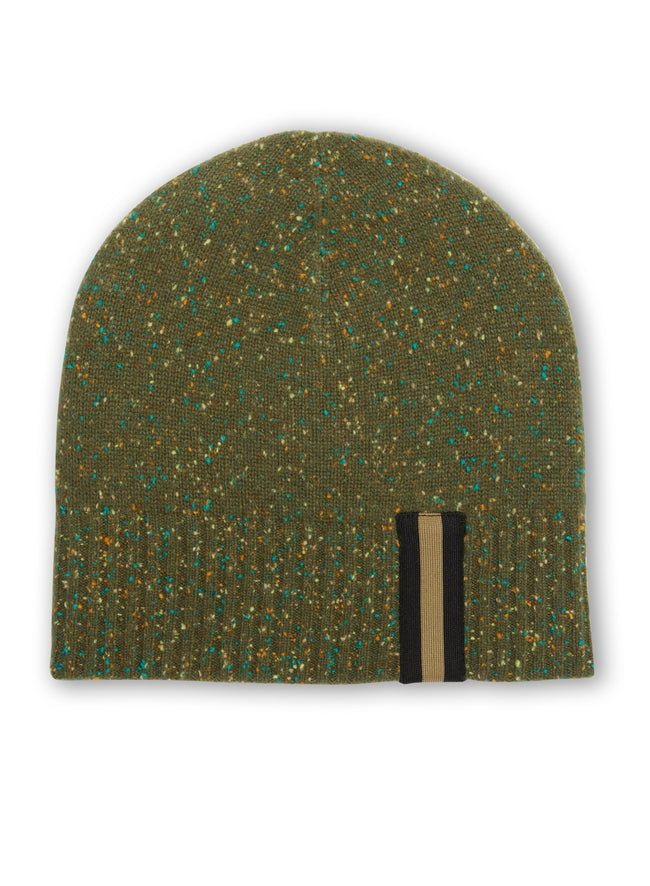 Cashmere Blend Beanie (Dark Olive)-0