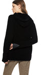 Merino Wool Hoodie Sweater (Black)-4