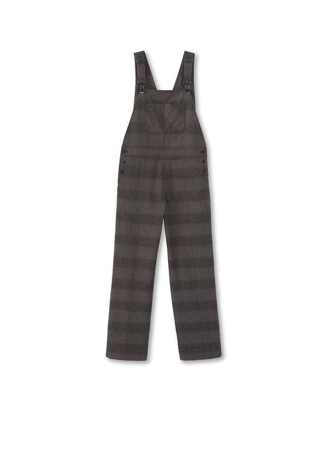 Plaid Overalls-0