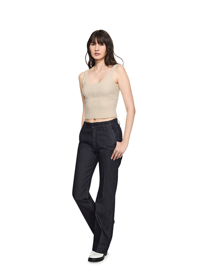 Brushed Teddy Sweater Tank-2