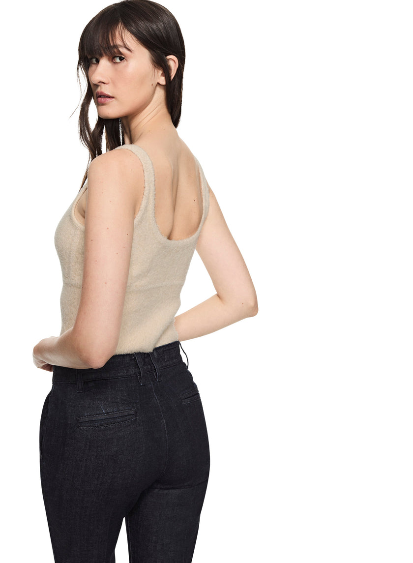 Brushed Teddy Sweater Tank-3