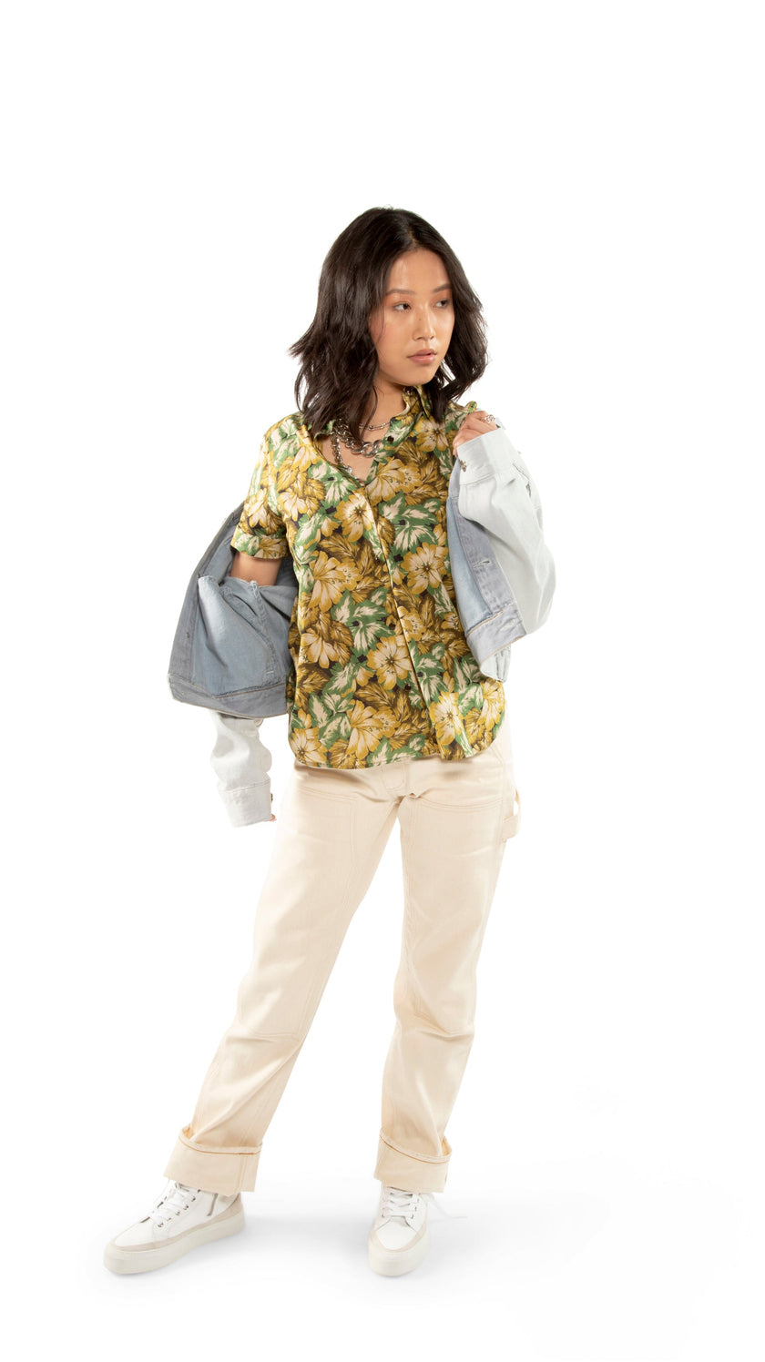 Hi Top Derby Suede and Leather Sneaker-3