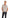 Linen Stripe Polo Shirt (Blue Slate)-1