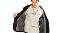Waxed Suede Blazer-2