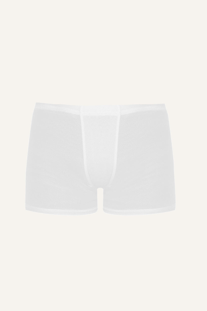 Silk Boxers – White-0