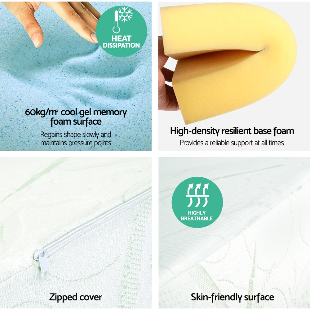 NNEDSZ Bedding Foam Wedge Back Support Pillow