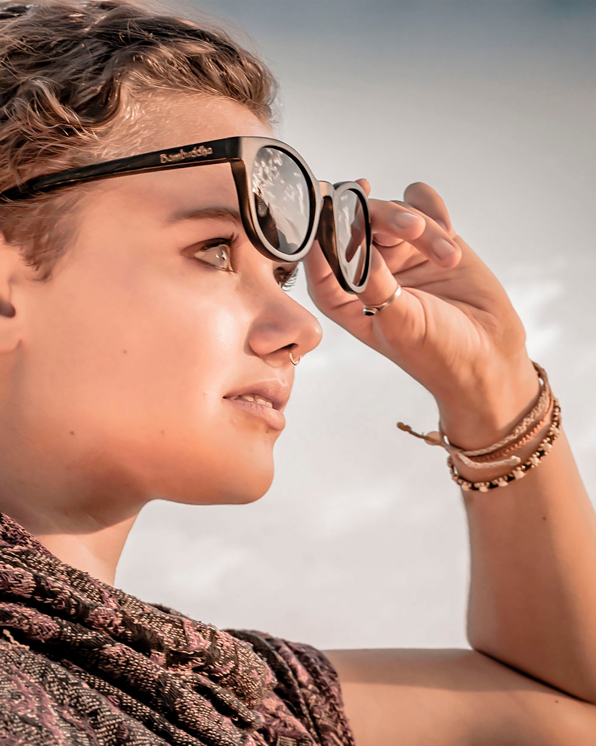 Panther | Polarized Bamboo Sunglasses