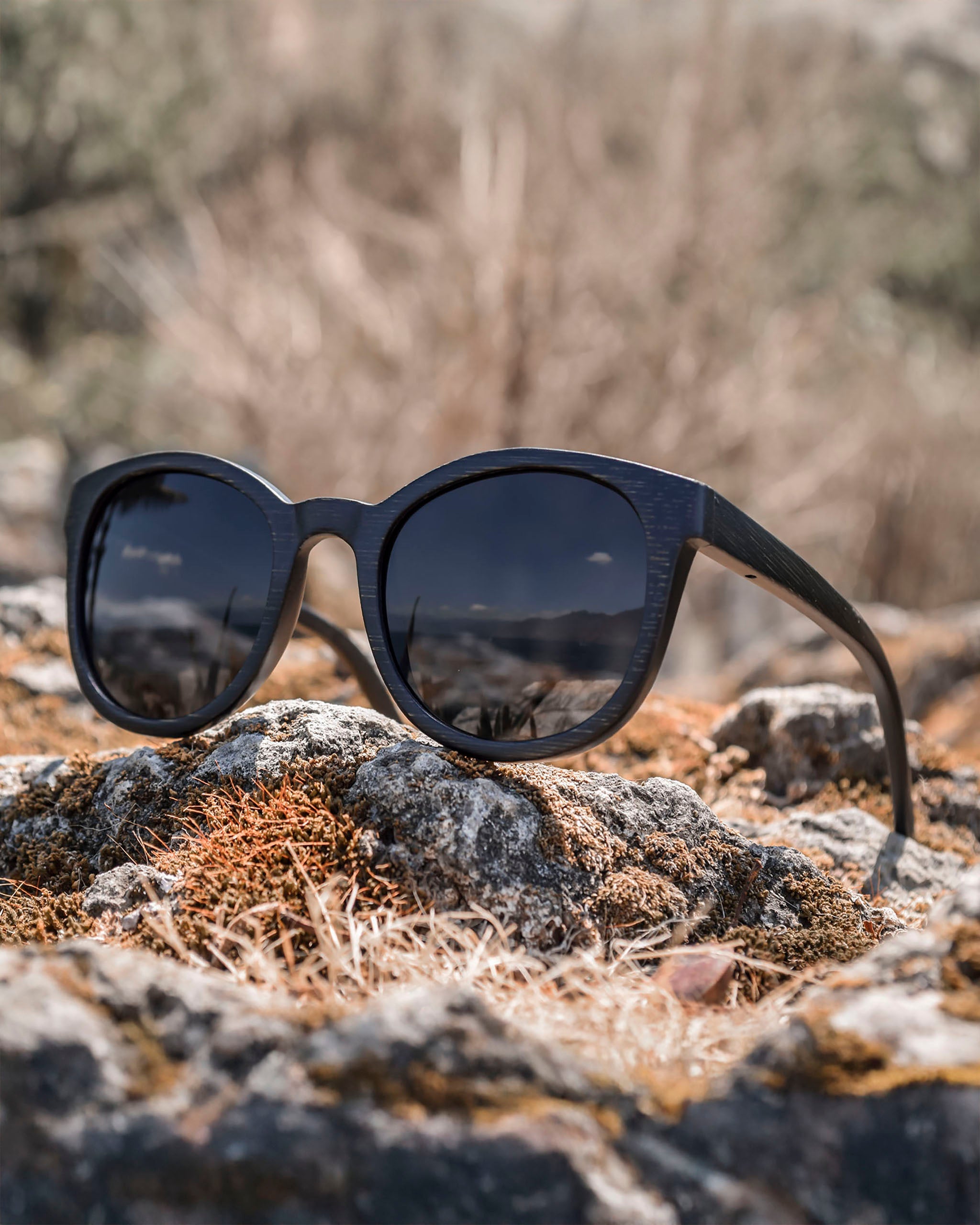 Panther | Polarized Bamboo Sunglasses