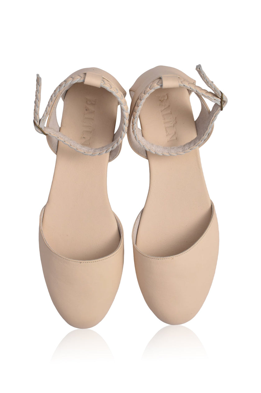 Paris Leather Ballet Flats-5