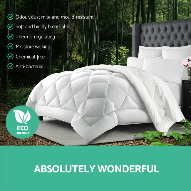 NNEDSZ Bedding Queen Size 400GSM Microfibre Quilt