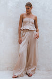 Raya Wide Leg Linen Pants-7