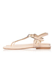 Rosalia T-strap Leather Sandals-1