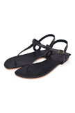 Rosalia T-strap Leather Sandals-3