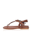 Rosalia T-strap Leather Sandals-6