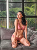 Rosie - Silk & Organic Cotton Lace Full Cup Wireless Bra-2
