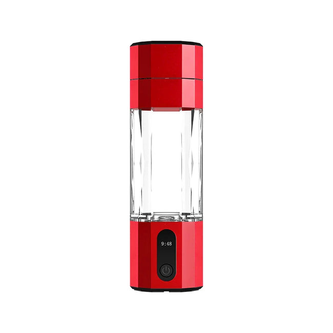 2025 10000PPB Hydrogen Water Bottle with Colorful Light & Valve Portable Generator-7