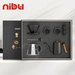 Coffee Lovers Gift Set Premium Manual Grinder French Press & Infuser-0