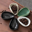 Ceramic Coffee Bean Dosing Cup Tray Pottery Espresso Scoop Precision Coffee Brewing.-0