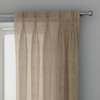 Sand Beige Linen Sheer Curtains - Triple Pinch Pleat - Made to Measure