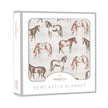 Wild Horses Bamboo Newcastle Blanket