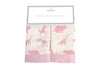 Pink Dinosaurs Bamboo Newcastle Blankie