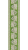 Diamond Spiral Cotton Canvas Trim | 2.5 Inch (6.35cm) | Embroidered Border | 10 Colours | By The Metre
