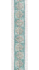 Diamond Spiral Cotton Canvas Trim | 2.5 Inch (6.35cm) | Embroidered Border | 10 Colours | By The Metre