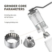 StepUP Manual 7-Burr Coffee Grinder - Stainless Steel-3