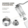 StepUP Manual 7-Burr Coffee Grinder - Stainless Steel-3