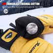 Ski Gloves Leather Snowboard Mittens - Men & Women-3