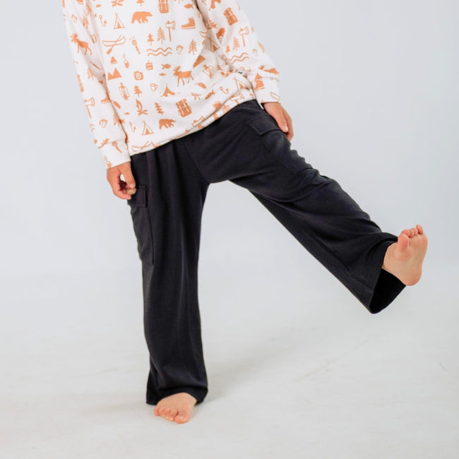 Kids Bamboo Cargo Pants