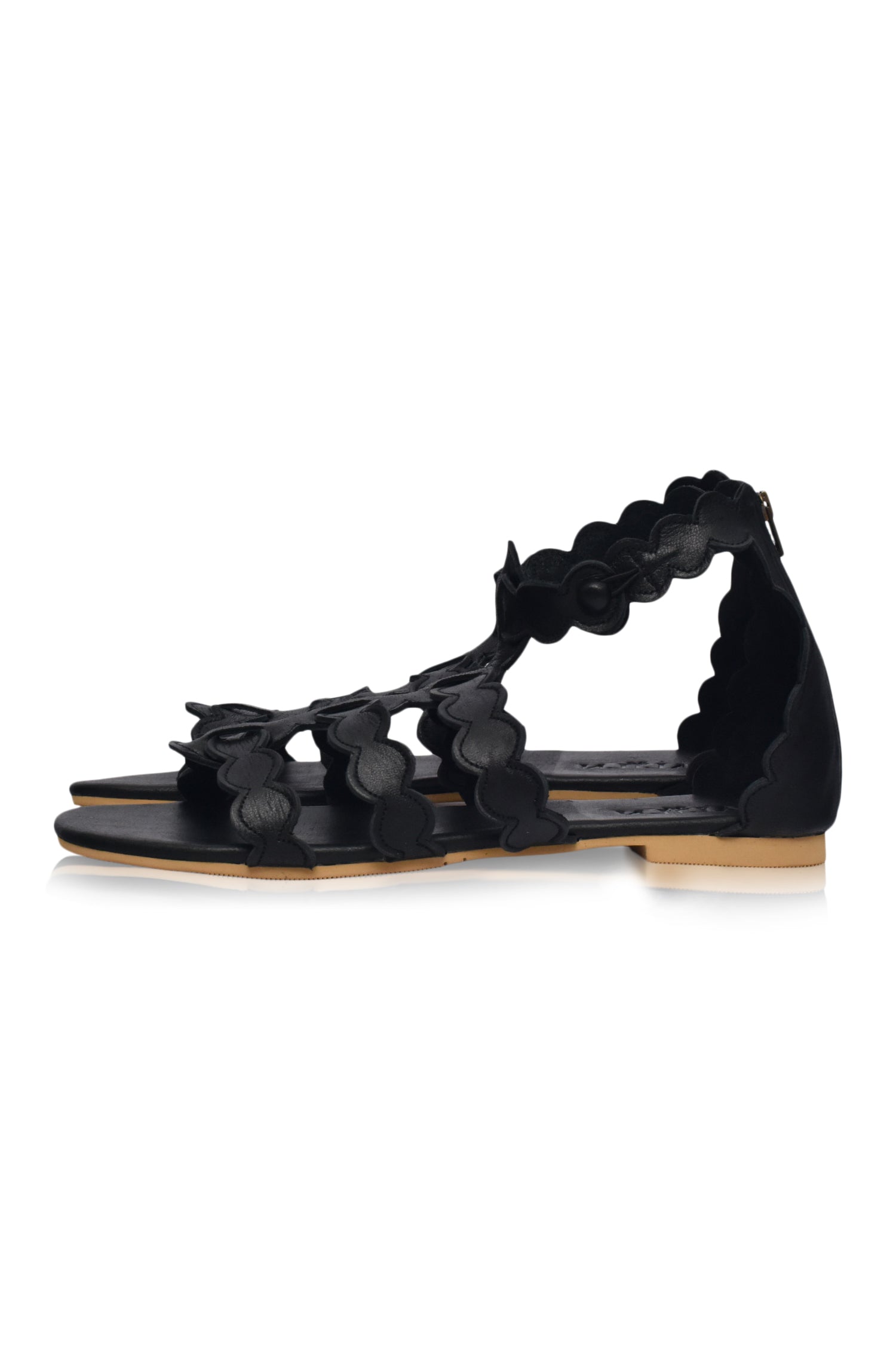 Sol Leather Greek Sandals-1