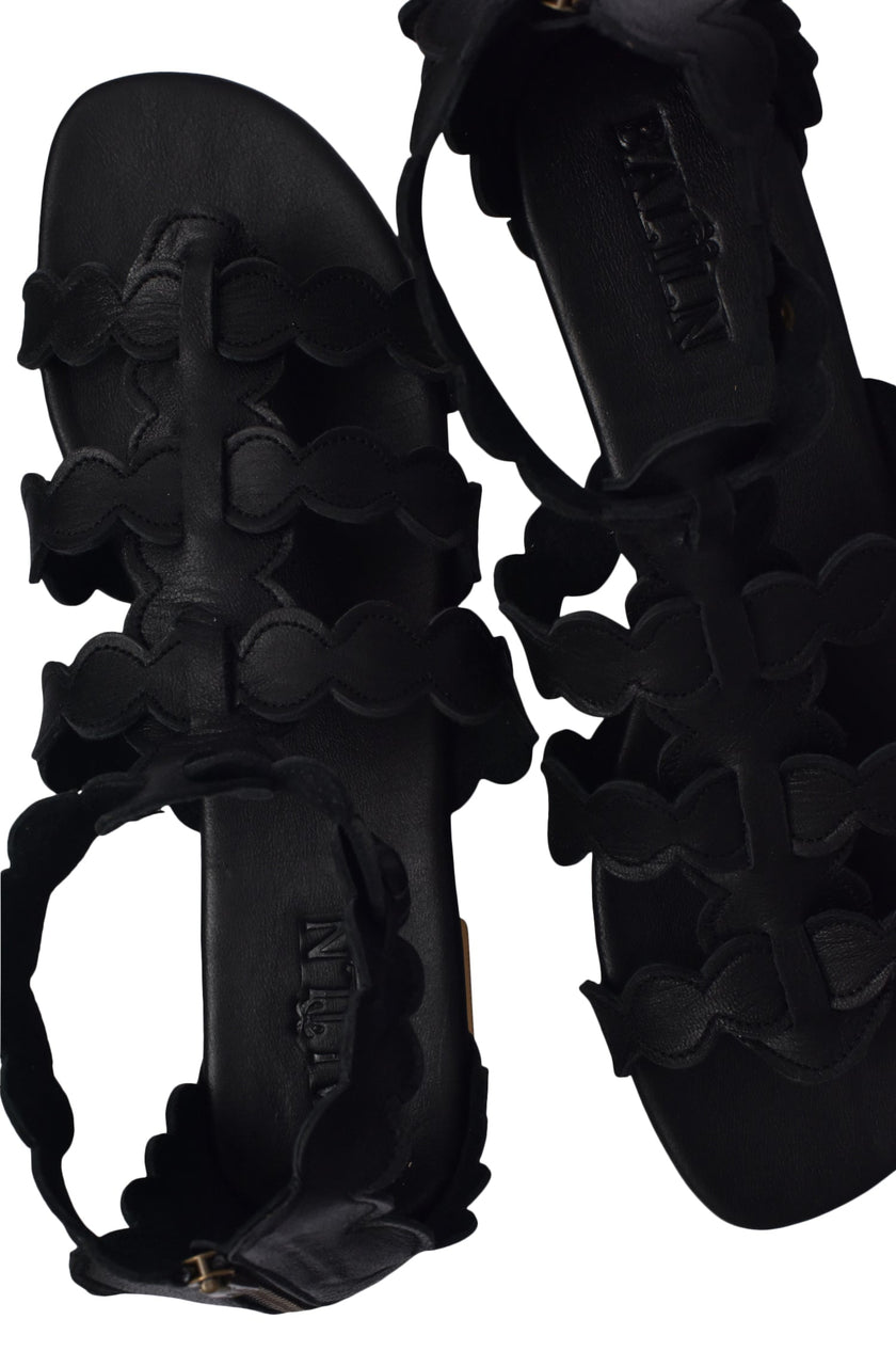 Sol Leather Greek Sandals-4