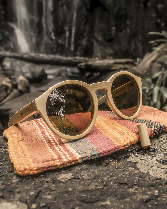 Respectable Spectacle Bamboo Sunglasses | Polarized UV400 | Floats! 🌿
