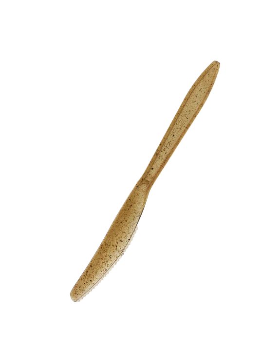 Sustainable Agave Fiber Knives - Bulk Case - 1 x 1000 - Eco Friendly - 100% Biodegradable.