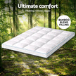 NNEDSZ Giselle Bedding Mattress Topper Pillowtop Bamboo 10cm Double