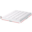 NNEDSZ Giselle Bedding Mattress Topper Pillowtop Bamboo 10cm Queen