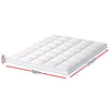 NNEDSZ Giselle Bedding Mattress Topper Pillowtop Bamboo 10cm Queen