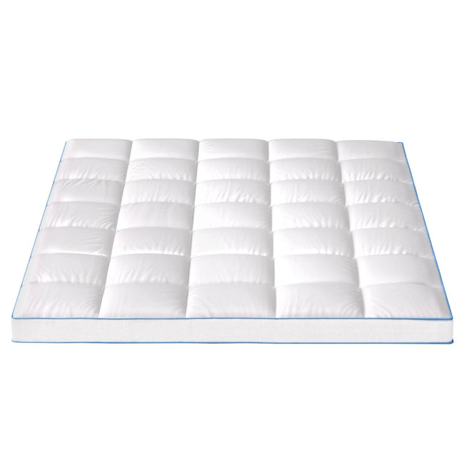 NNEDSZ Giselle Bedding Mattress Topper Pillowtop Bamboo 10cm Queen