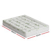 NNEDSZ Bedding Mattress Topper Pillowtop Bamboo 7.5cm Double