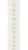 Cotton Canvas Linked Oval Edging | 6.35cm Wide Decorative Trim | For Curtains, Cushions, Blinds & Sewing | Choice of 7 Colours | Per Metre