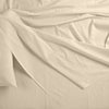 NNEDSZ Comfort Bamboo Blended Sheet & Pillowcases Set 1000TC Ultra Soft Bedding King Ivory