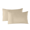 NNEDSZ Comfort Bamboo Blended Sheet & Pillowcases Set 1000TC Ultra Soft Bedding King Ivory