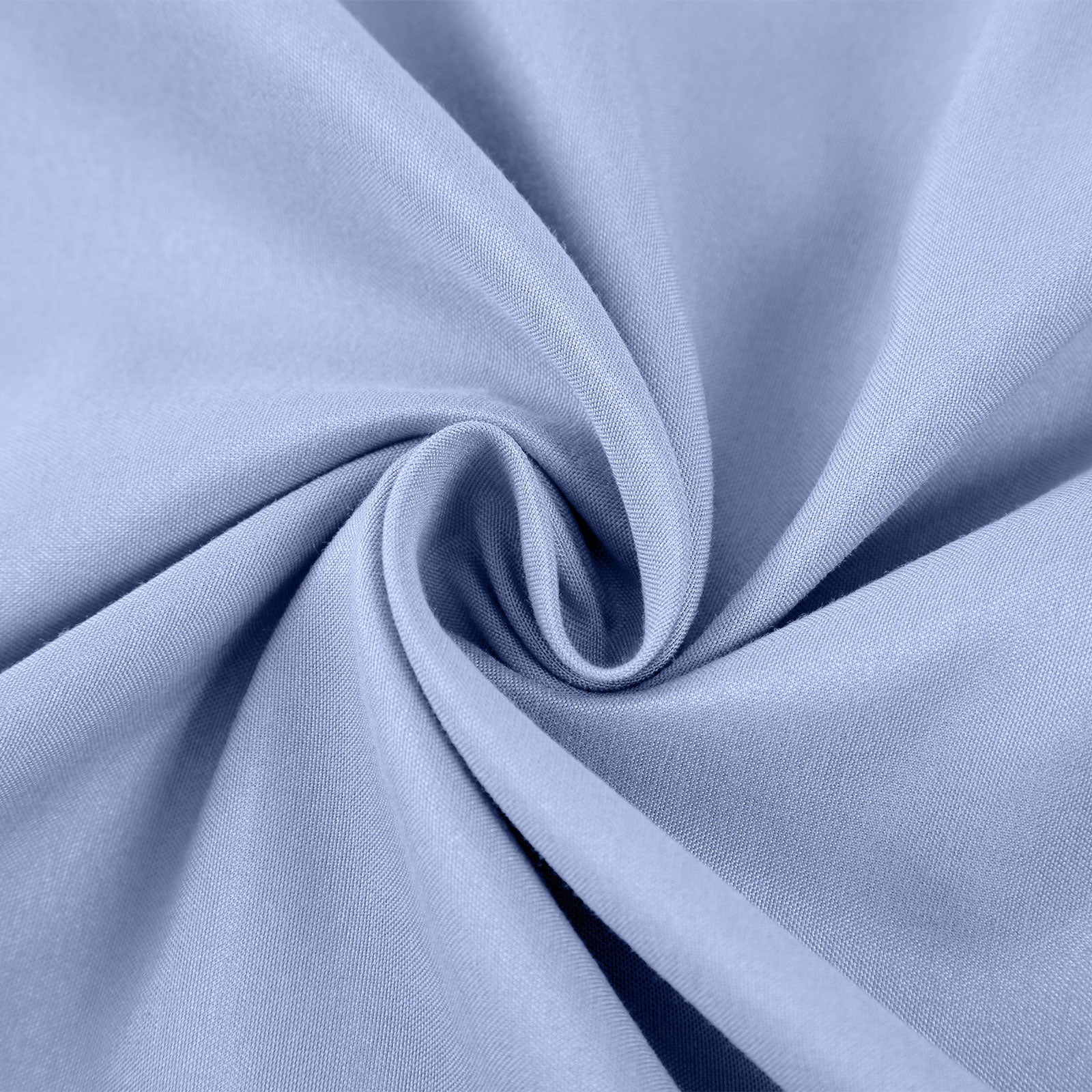 NNEDSZ Comfort 2000 Thread Count Bamboo Cooling Sheet Set Ultra Soft Bedding Single Light Blue