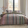 NNEDSZ Bedding House Roman Multi Cotton Stripe Quilt Cover Set Queen