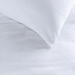 NNEDSZ Bedding House Summer White Seersucker Cotton Quilt Cover Set Queen